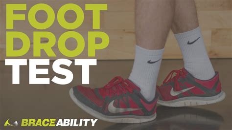 how to diagnose drop foot